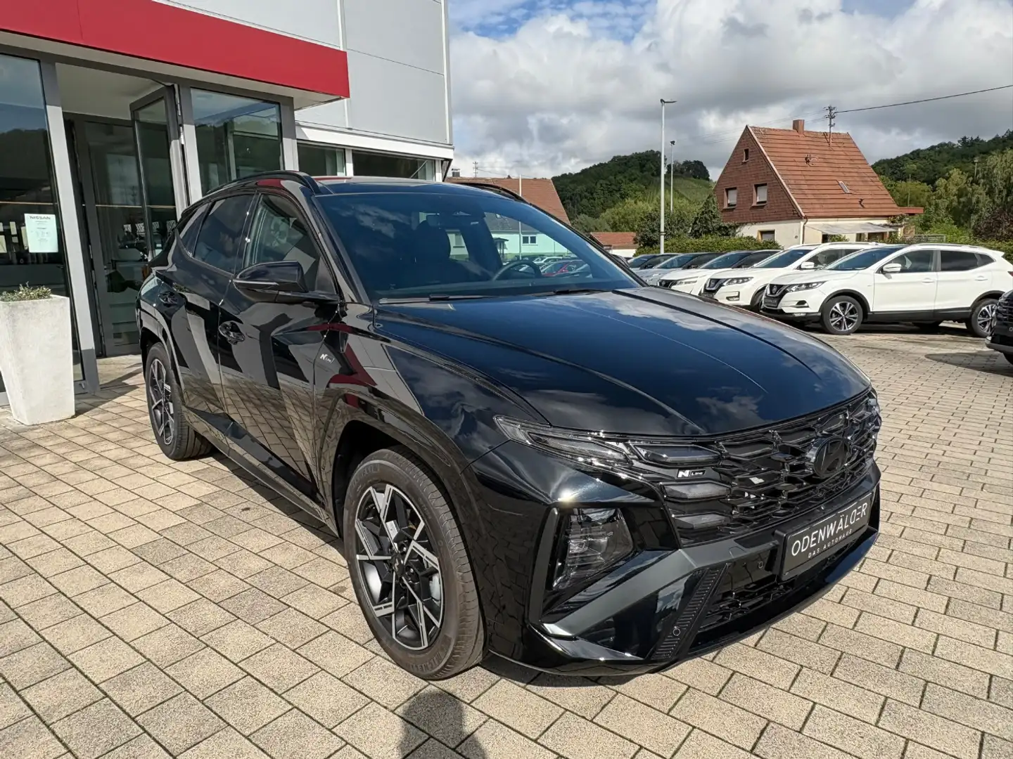 Hyundai TUCSON 1.6 T-GDI N-Line Allrad Automatik Schwarz - 2