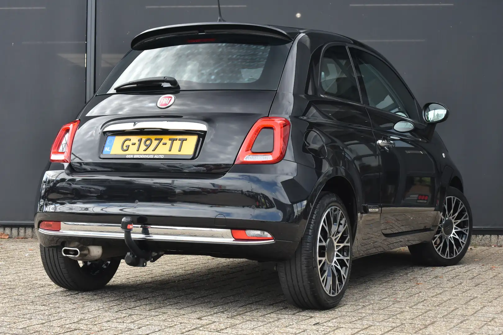Fiat 500 1.2 Star | Panoramadak | Navigatie | Trekhaak | Ai Zwart - 2