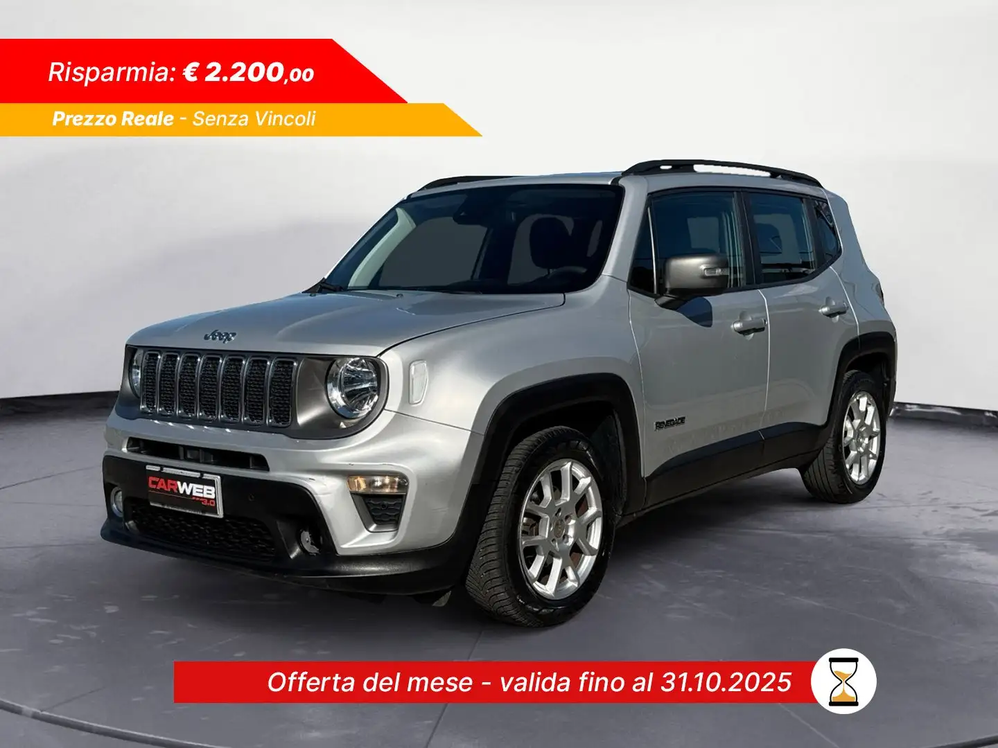 Jeep Renegade 1.0 T3 Limited 2021 Silber - 1