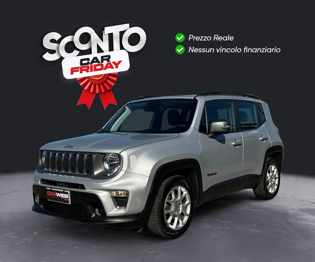 Jeep Renegade 1.0 T3 Limited 2021 Silber - 1