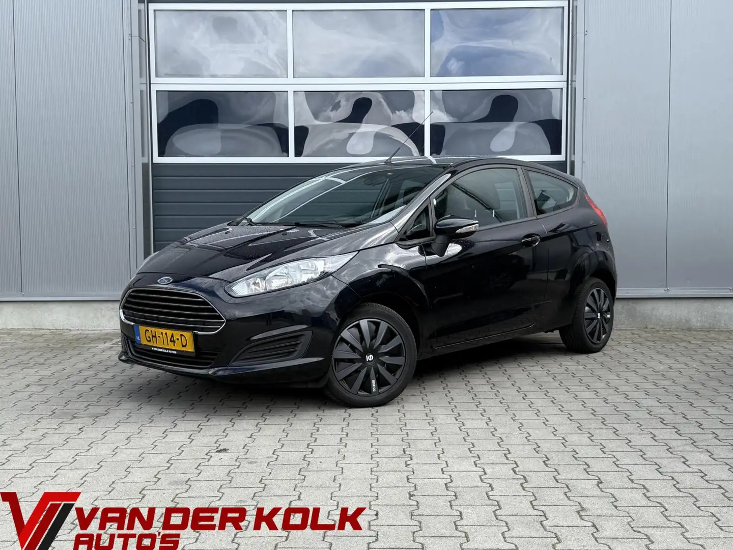 Ford Fiesta 1.0 Style Navi Airco Чорний - 1