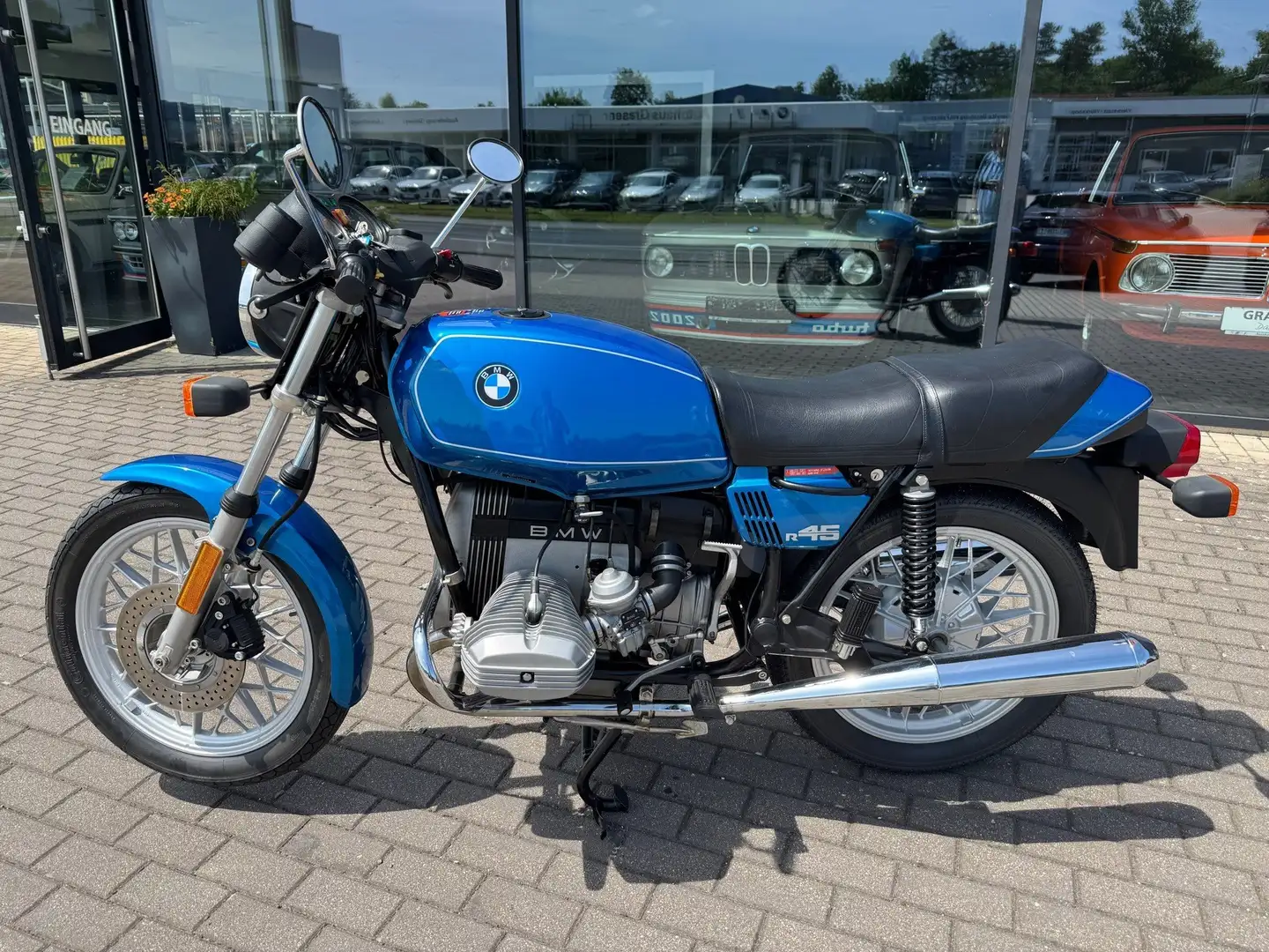 BMW R 45 +++ 600KM +++ EZ 1998 +++ WIE NEU +++ Azul - 1