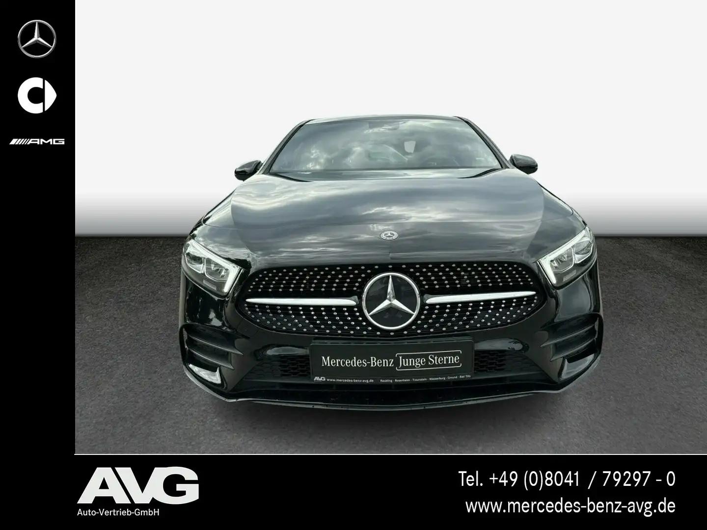 Mercedes-Benz A 250 A 250 e Limousine AMG/PANO/BUR/NIGHT AMG Line Navi Schwarz - 2