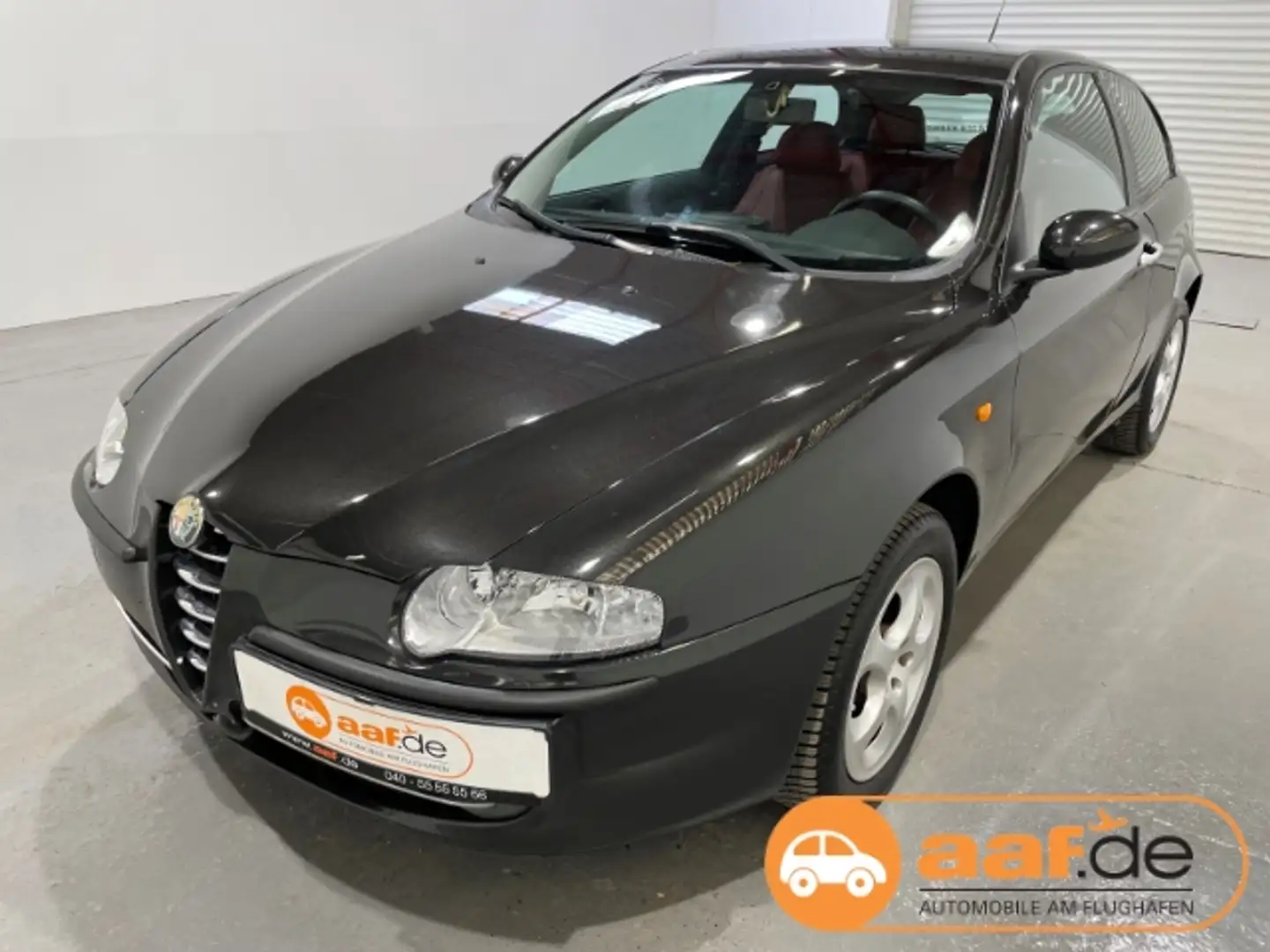 Alfa Romeo 147 2.0 Selespeed Distinctive Automatik Leder Klima Te Negro - 1