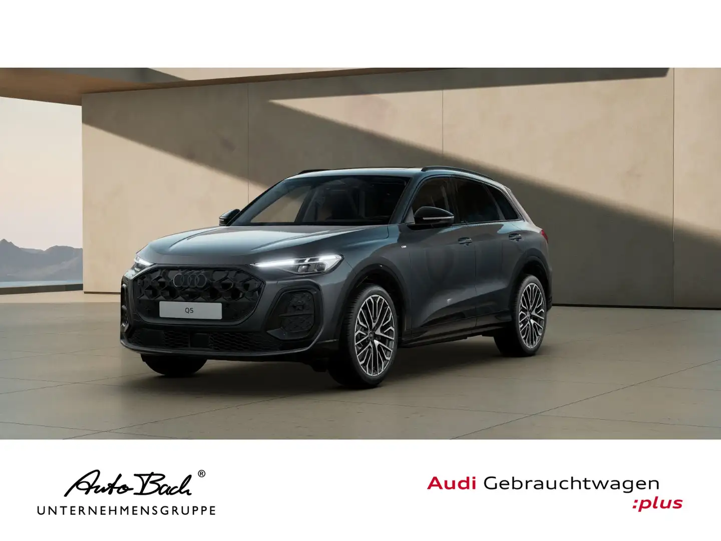 Audi Q5 S line 2.0TDI qu Stronic Navi LED HuD Panoram Grau - 1