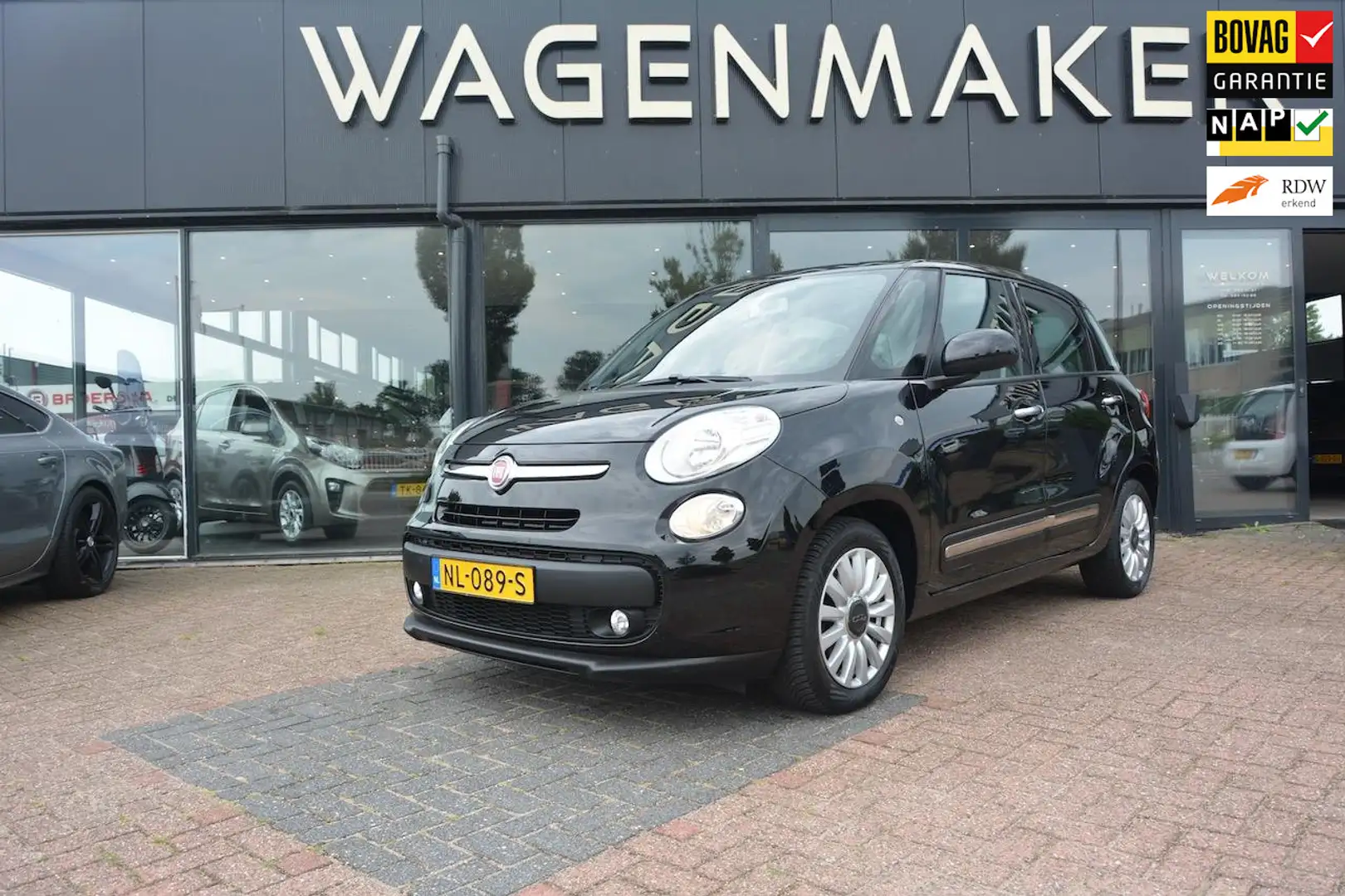 Fiat 500L 1.3 M-Jet PopStar Clima|Cruise|Telefoon Zwart - 1