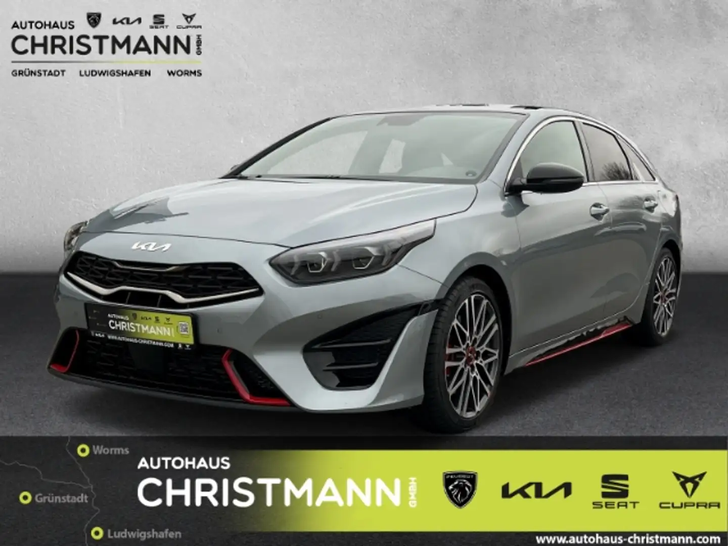Kia ProCeed / pro_cee'd GT 1.6 T-GDI *PANORAMADACH*KOMFORT-PAKET* Zilver - 1