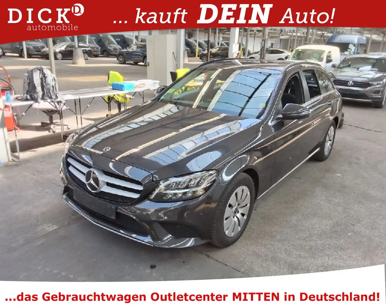 Mercedes-Benz C 200 d T 9G LED/NAVI/HUD/SHZ/RFK/PDC Grau - 1