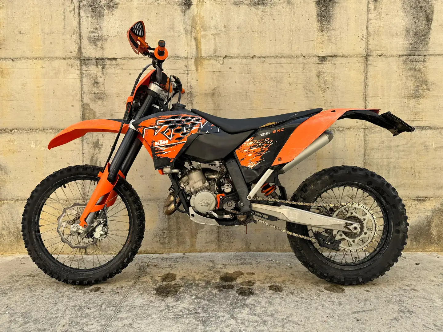 KTM 125 EXC Naranja - 2