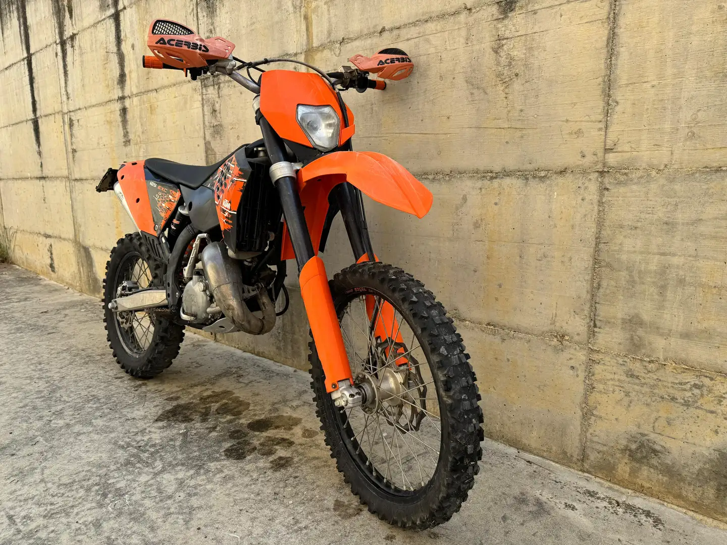 KTM 125 EXC Naranja - 1