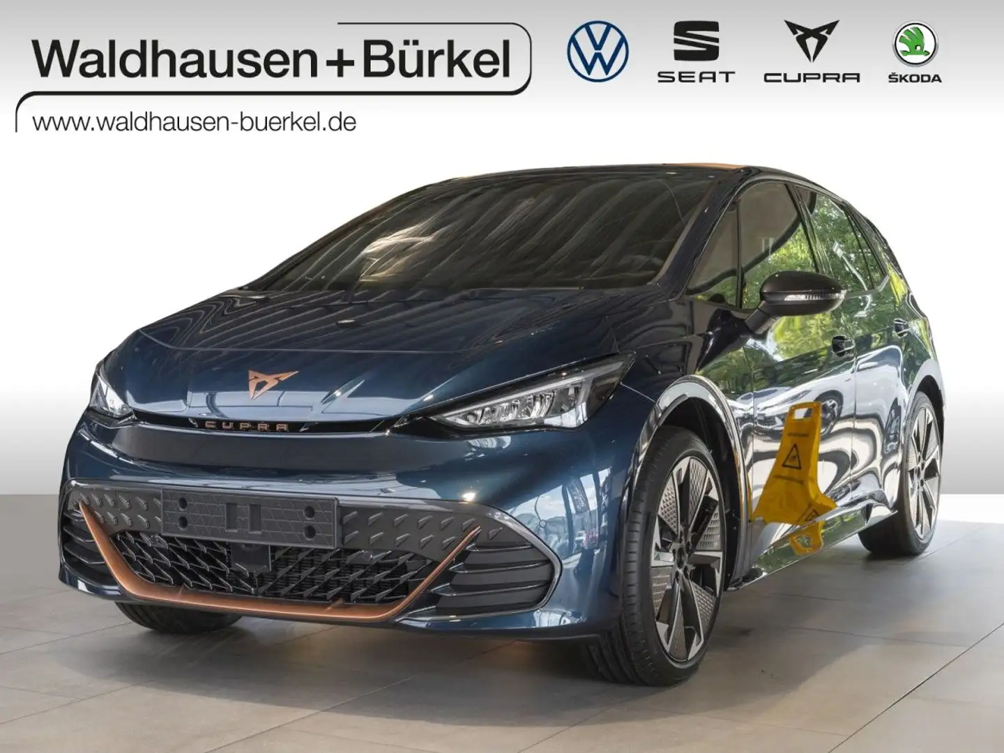 CUPRA Born CUPRA Born 77 kWh HeatPump+PilotM+TechM+Sennheis Bleu - 1