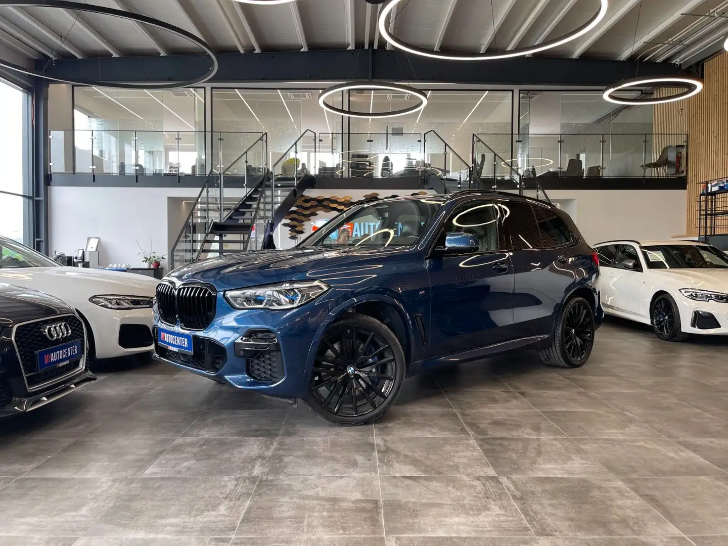 BMW X5 M i *19%MWST*INVPAKET*ACC*HUD*PANORAMA*STHZ Bleu - 1