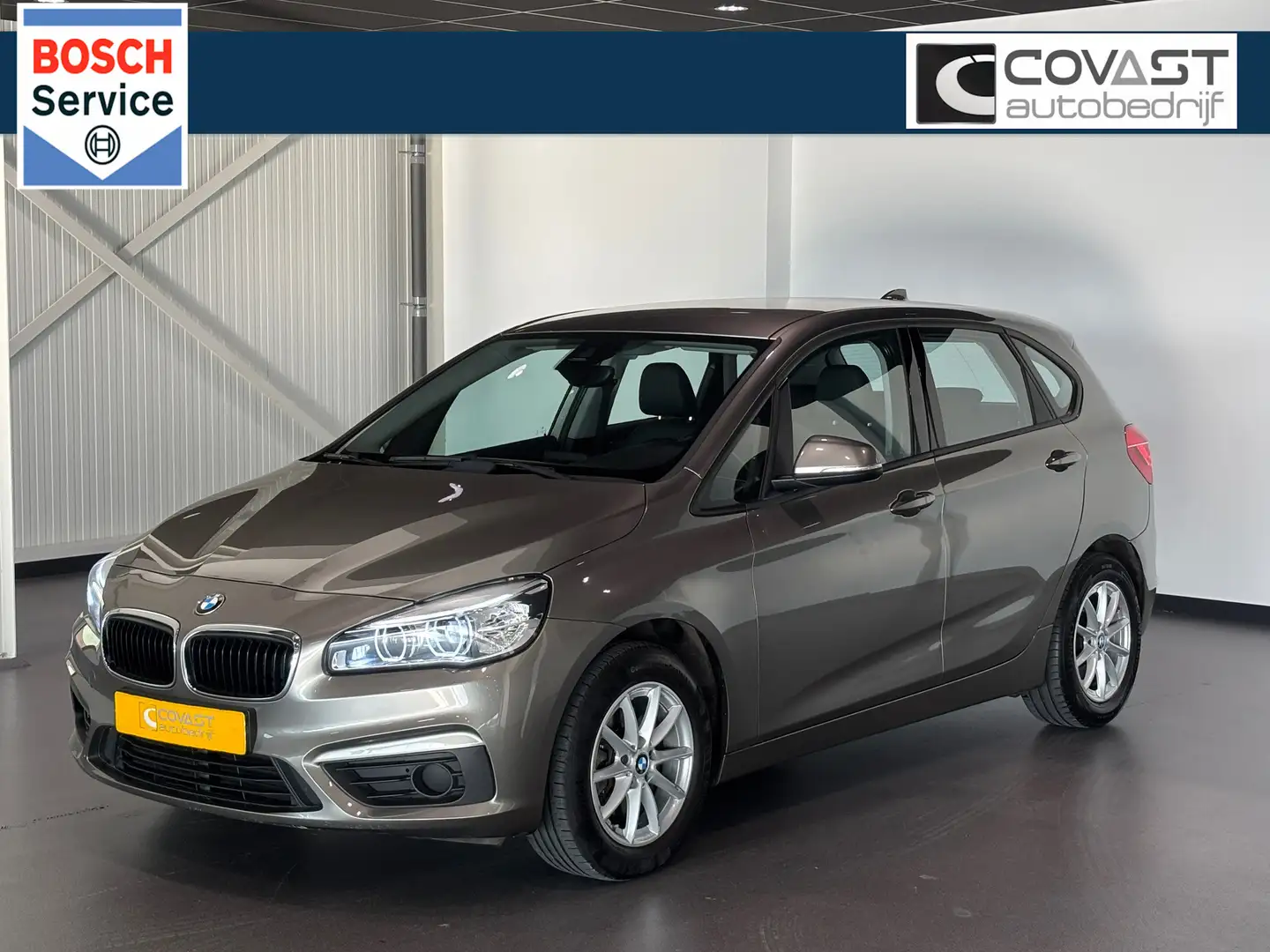 BMW 218 2-serie Active Tourer 218i Luxury Led|Leder|Naviga Grijs - 1