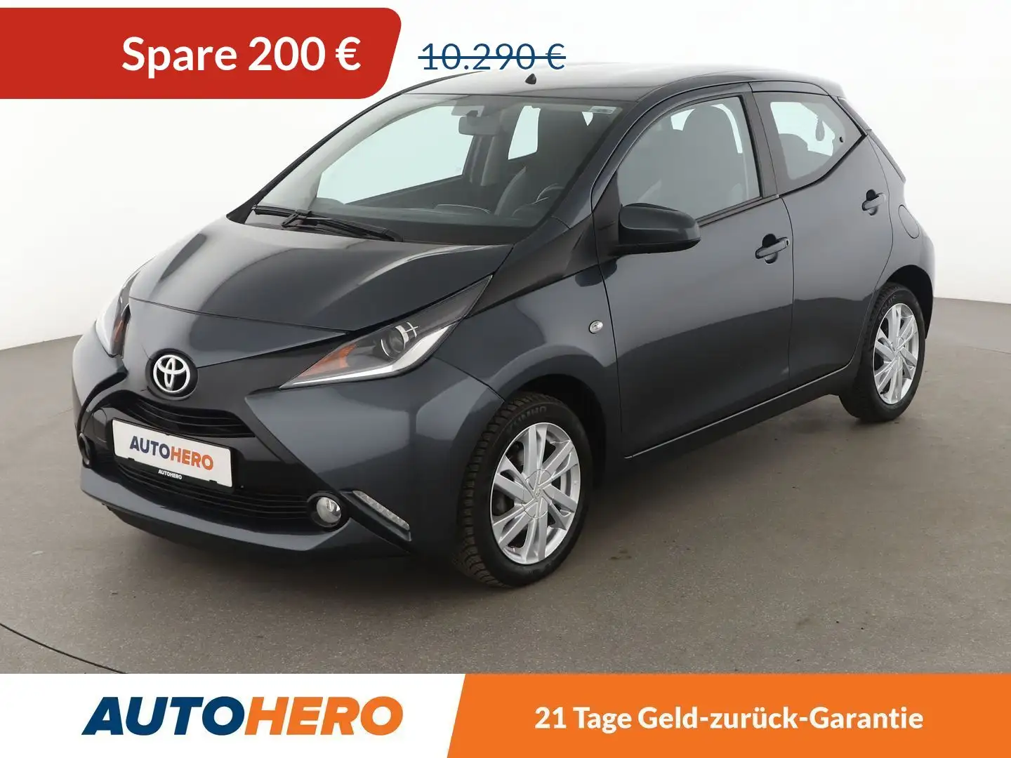 Toyota Aygo 1.0 X-Play Touch Aut.*ALU*KLIMA*TOUCH* Grau - 1