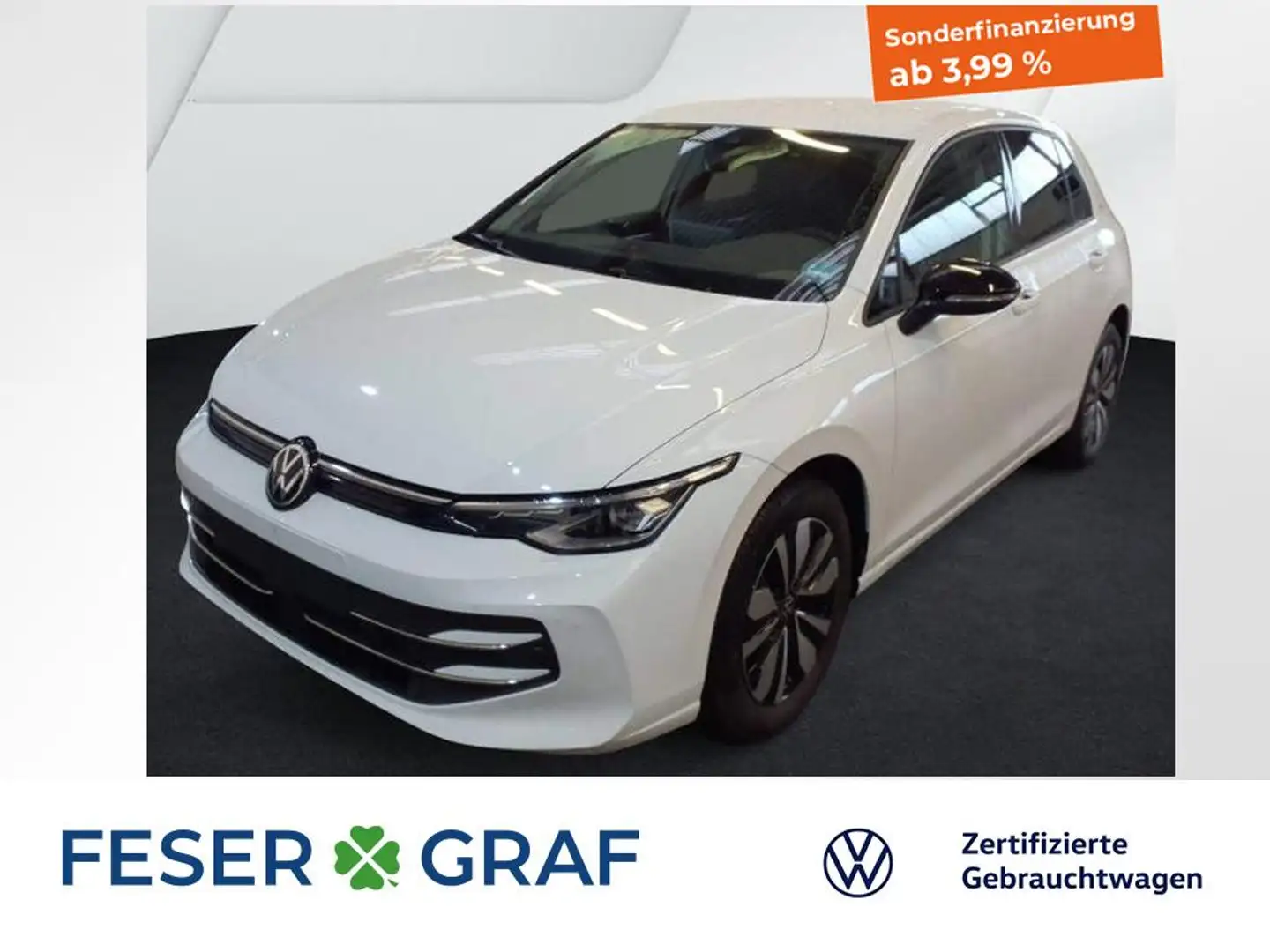 Volkswagen Golf 8 Goal 1.5 TSI Navi AHK LED SiHz Weiß - 1