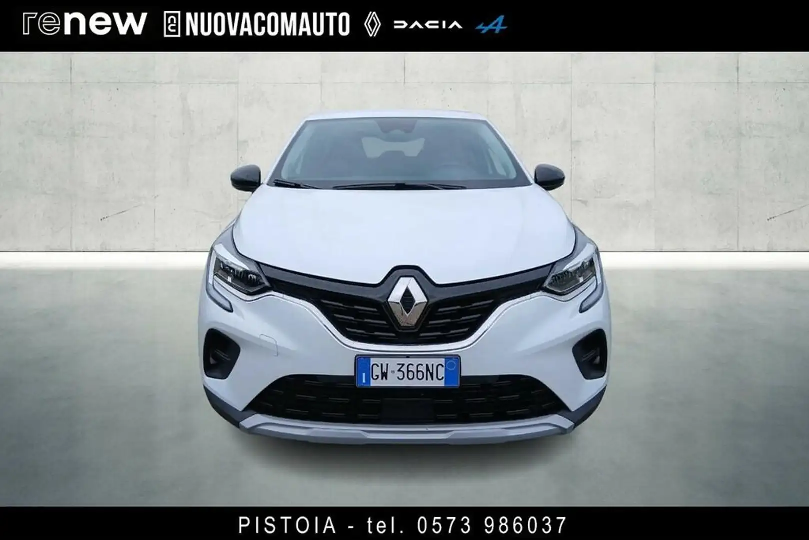 Renault Captur 1.6 hybrid Equilibre E-Tech 145cv auto Bianco - 2