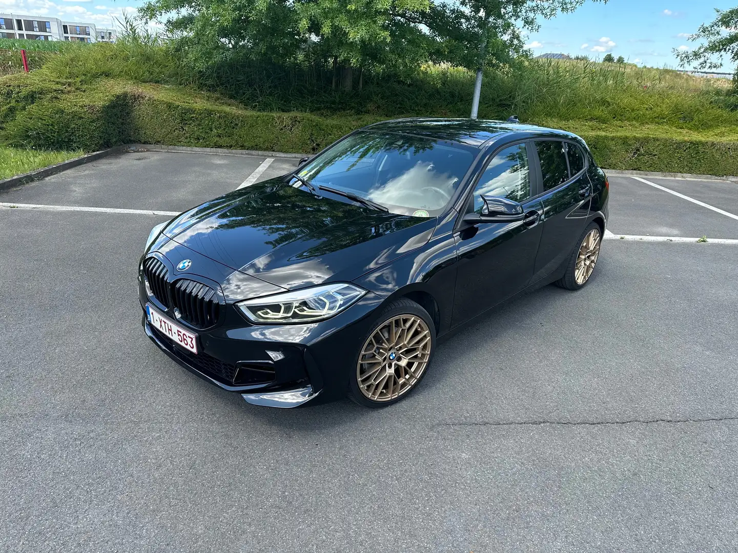 BMW 116 116d Advantage Zwart - 2