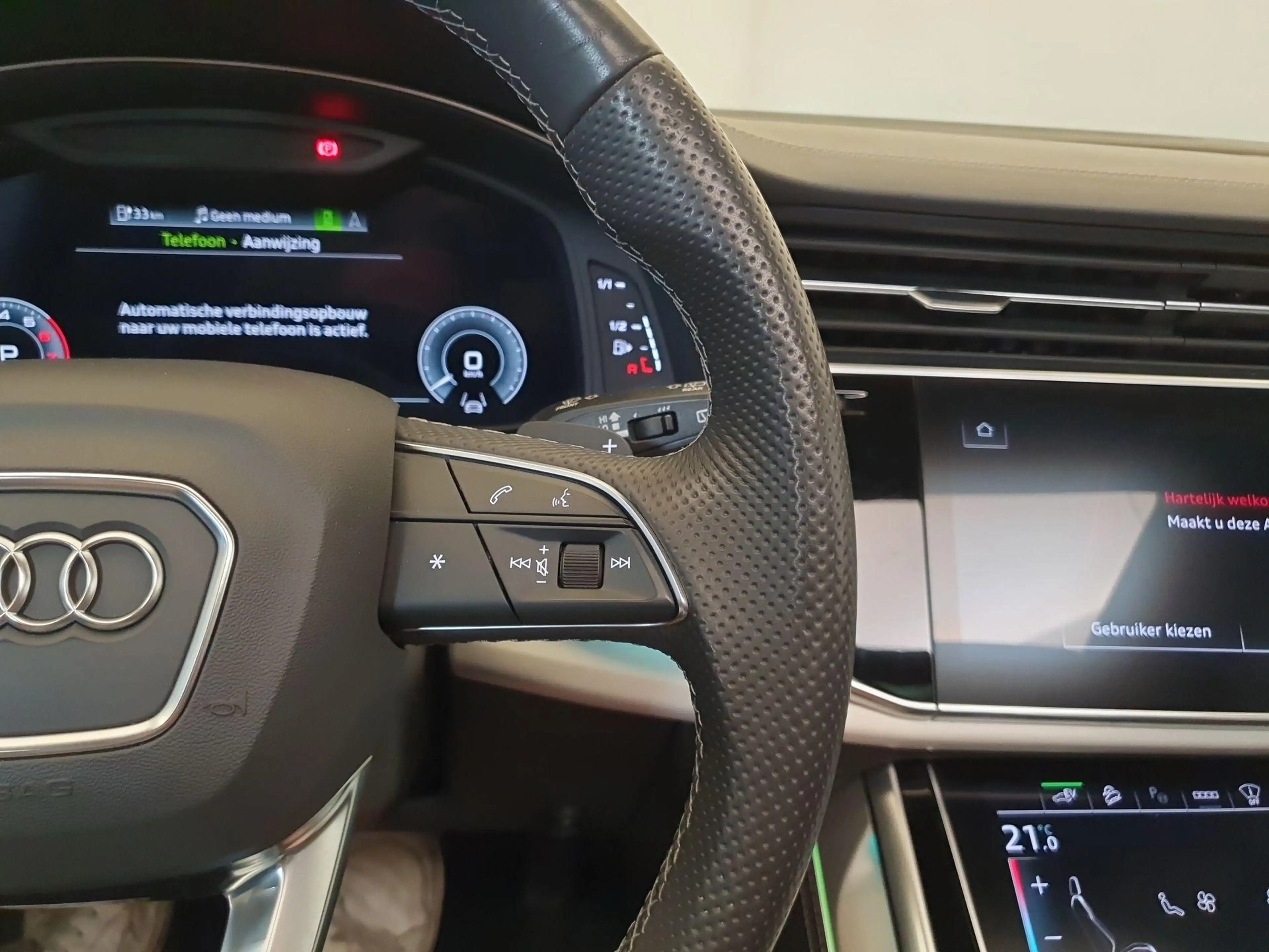 Audi Q7 55 TFSI e quattro S-Line Panoramadak, Luchtvering, — photo 12