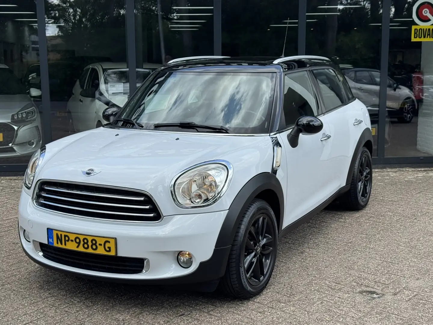 MINI Cooper Countryman Mini 1.6 Chili *Panoramadak*ECC* Wit - 2