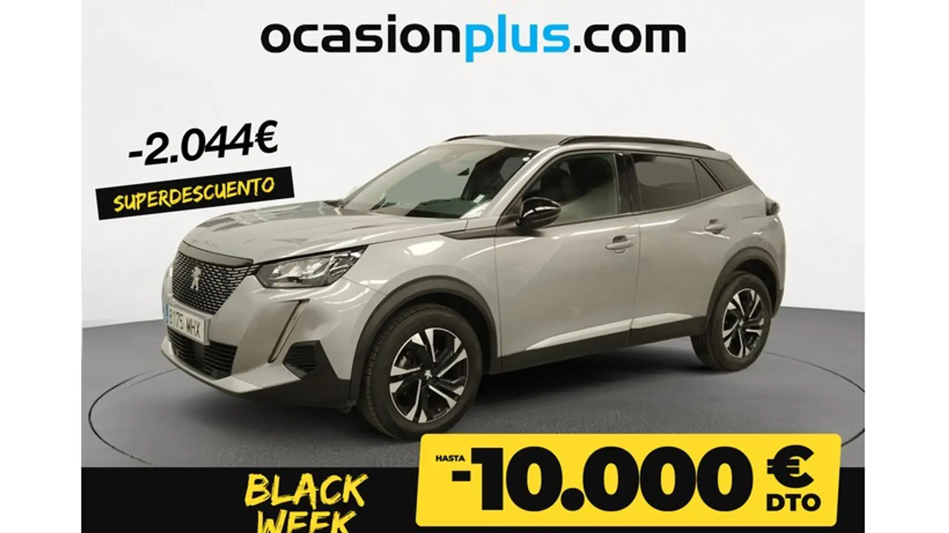 Peugeot 2008 1.2 PureTech S&S Allure 100 Grau - 1