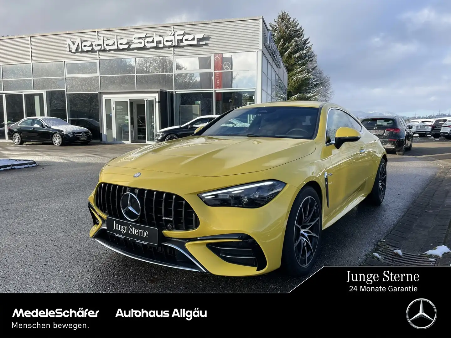 Mercedes-Benz CLE 53 AMG CLE 53 AMG 4M+ Premium 19" NAPPA D-Light 360° LED Jaune - 1