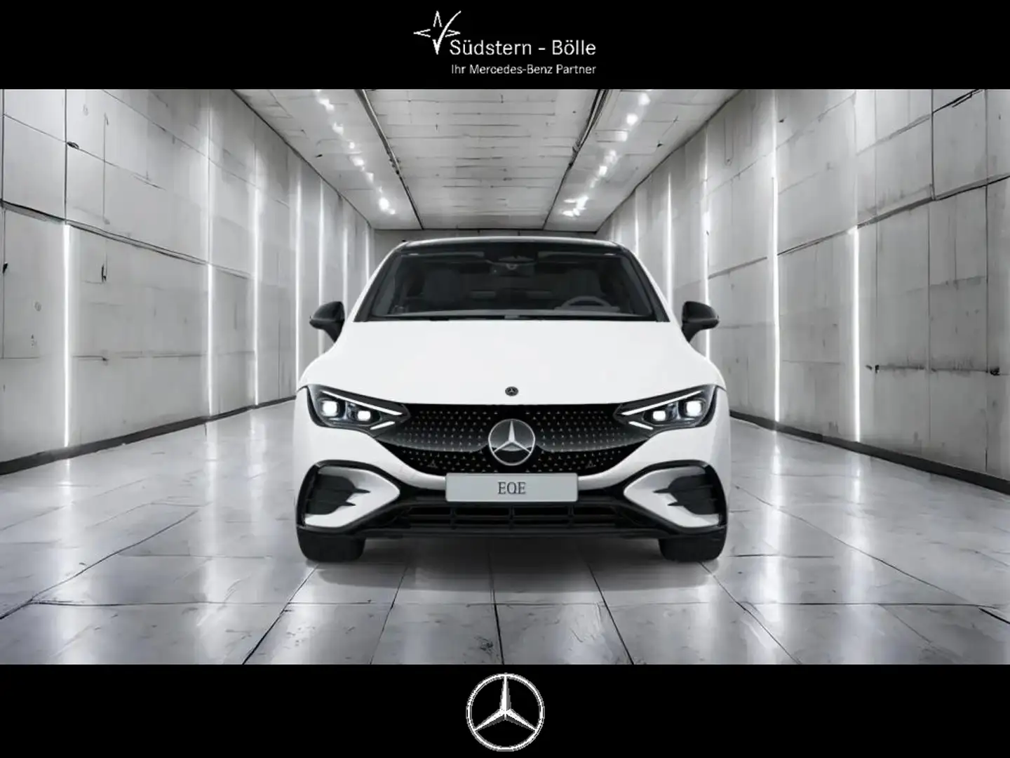 Mercedes-Benz EQE 350 4M +AMG+SHZ+MEMORY+AMBIENTE+PANO-DACH Blanc - 2