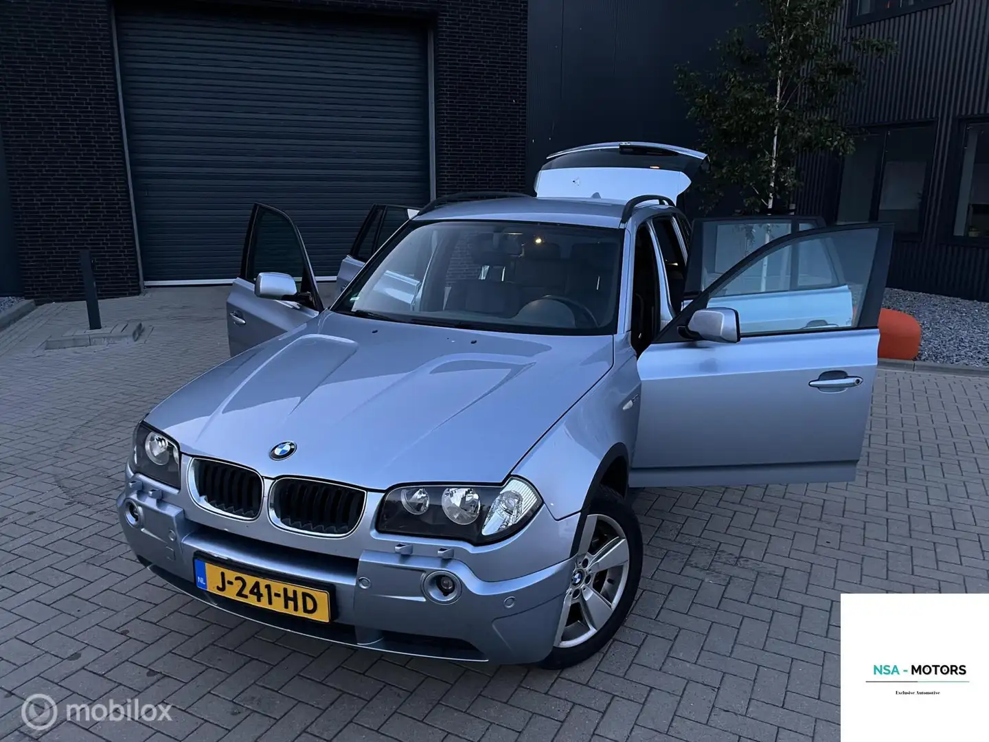 BMW X3 3.0i Executive|lLEER|CRUISE|STLVRM|AUT| Blauw - 2
