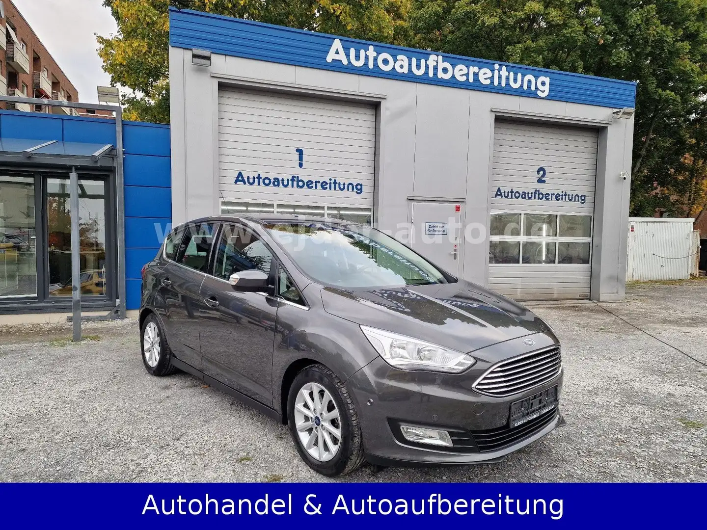 Ford C-Max C-MAX 1.5 EcoBoost Titanium *1.HD*RENTNER*GARAGE Gris - 1