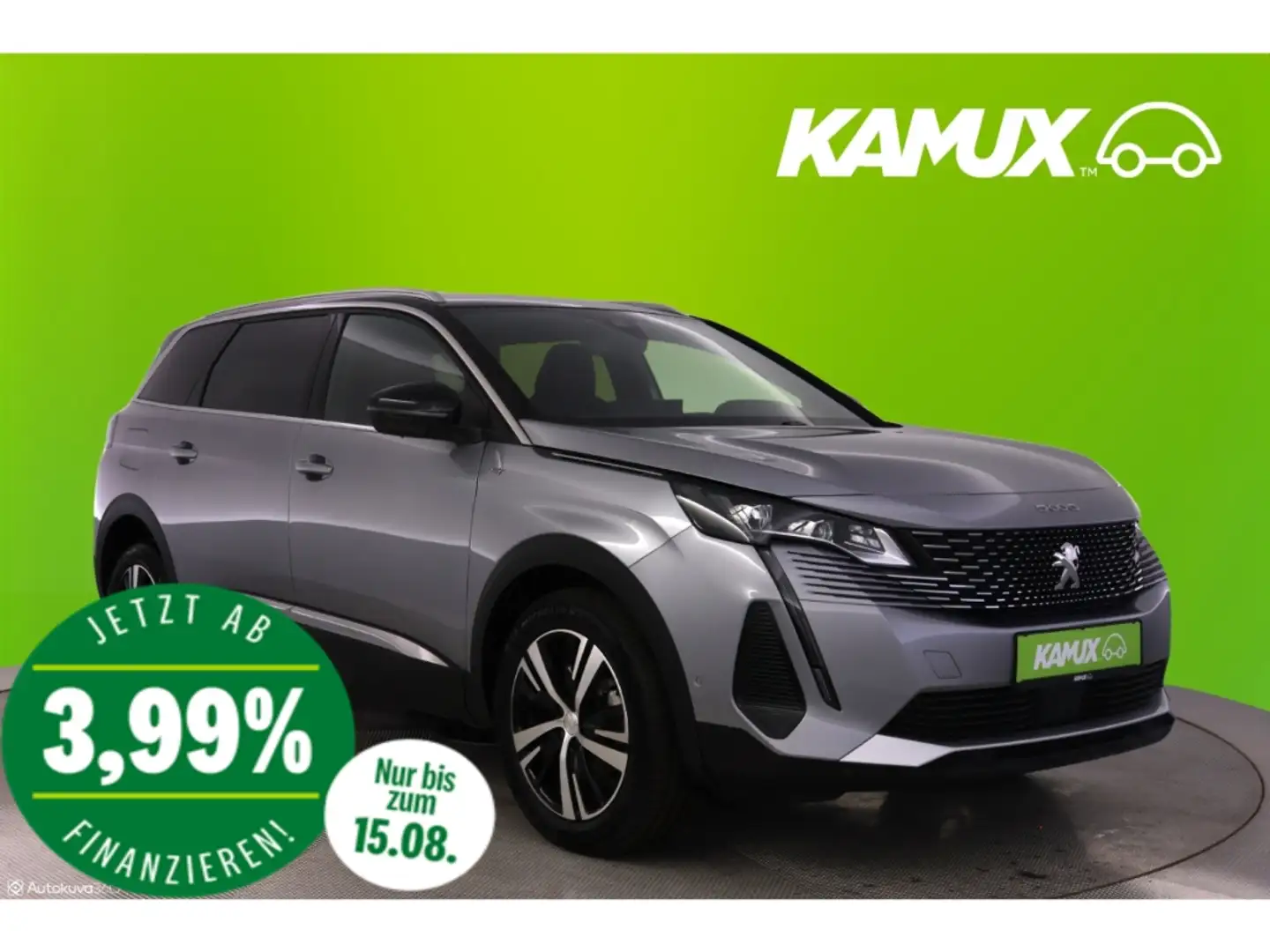 Peugeot 5008 1.2PureTech Aut.GT+LED+NAVI+KAMERA+7SITZE Grau - 1