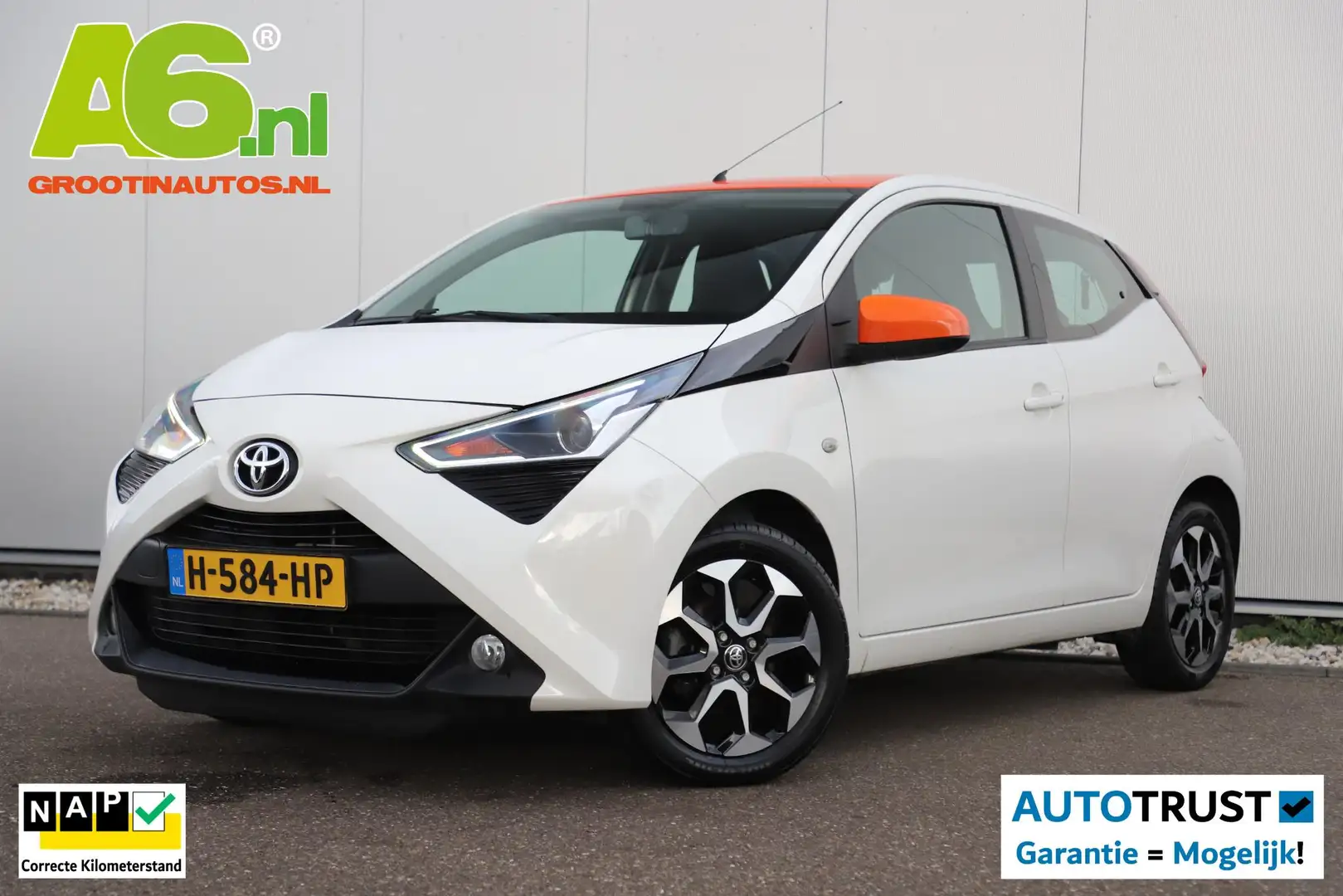 Toyota Aygo 1.0 VVT-i x-joy 14 inch LMV Carplay Android Naviga Wit - 1