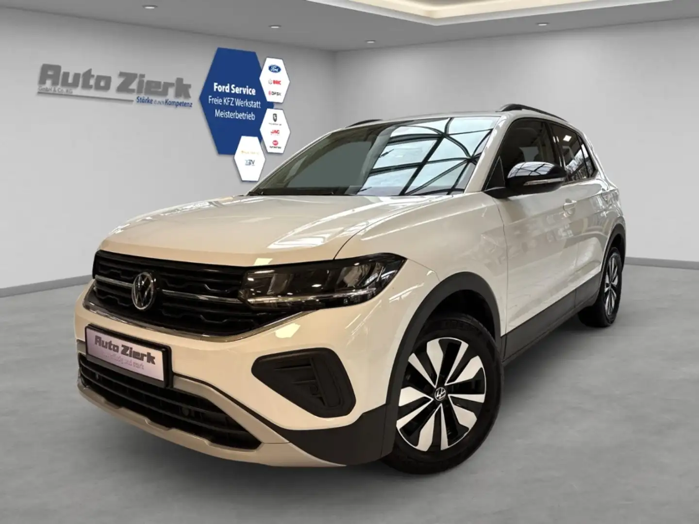 Volkswagen T-Cross 1.0 TSI DSG Goal ACC LED PDC SHZ ALLWETTER Weiß - 1