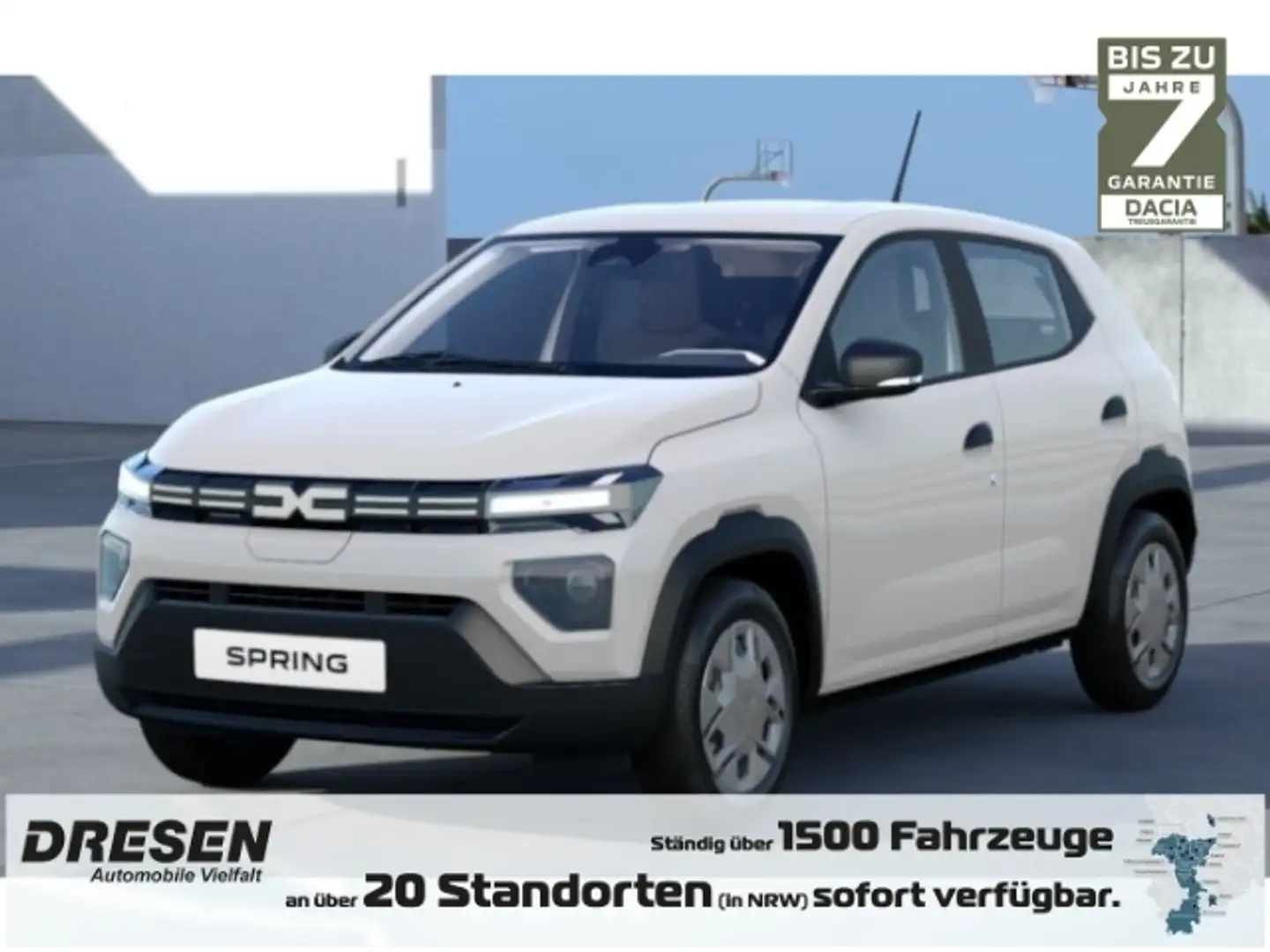 Dacia Spring NEUES MODELL BESTELLFAHRZEUG Essential 45 Carplay* Blanco - 1