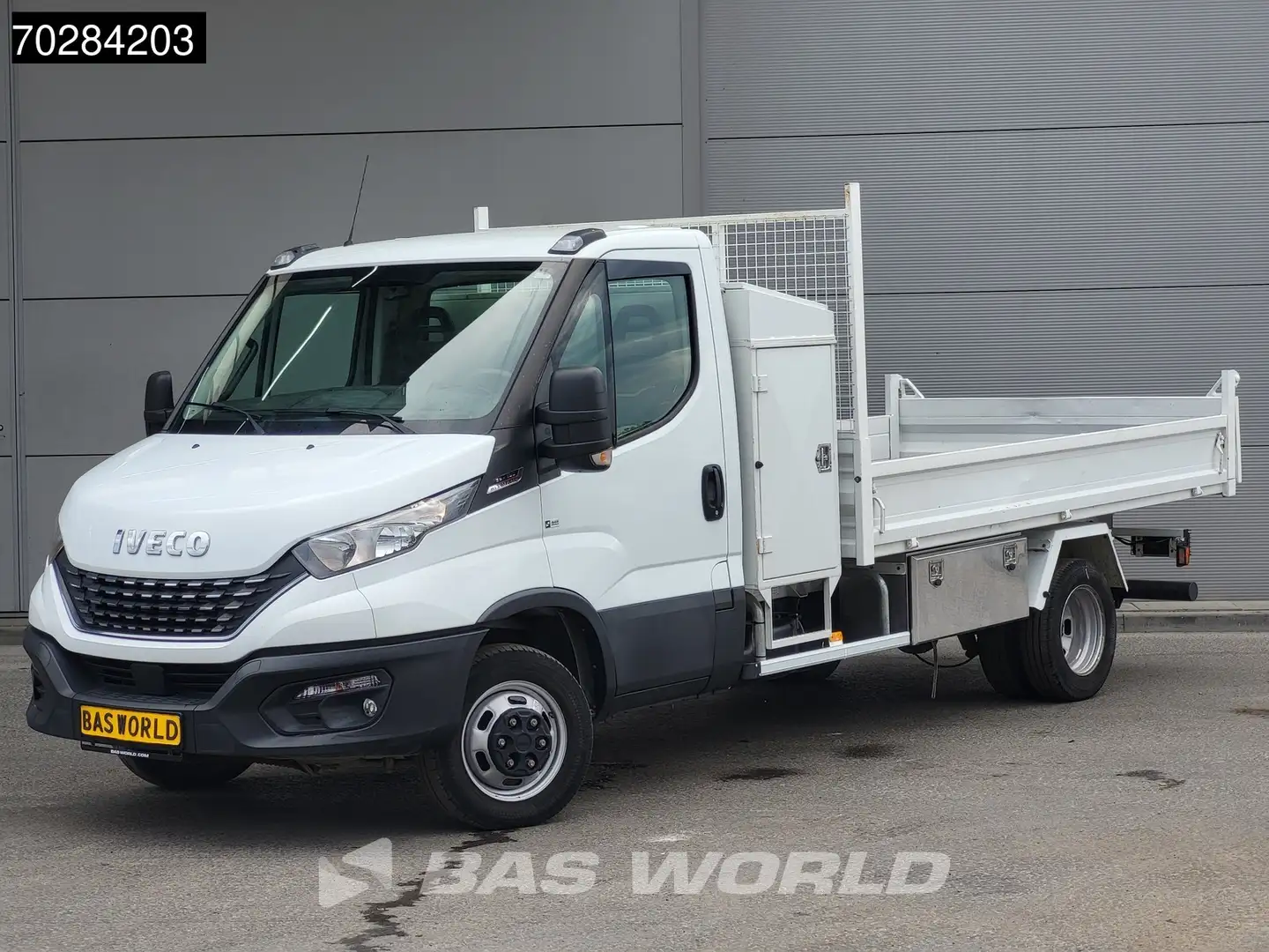 Iveco Daily 35C18 3.0L Automaat Kipper met Kist Dubbellucht 3, Wit - 2