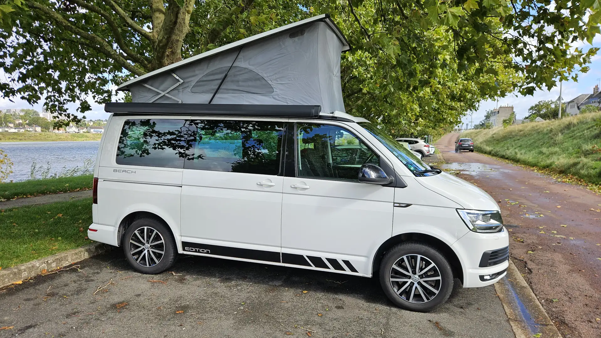 Volkswagen T6 California California 2.0 TDI 150 DSG7 Beach Blanc - 2