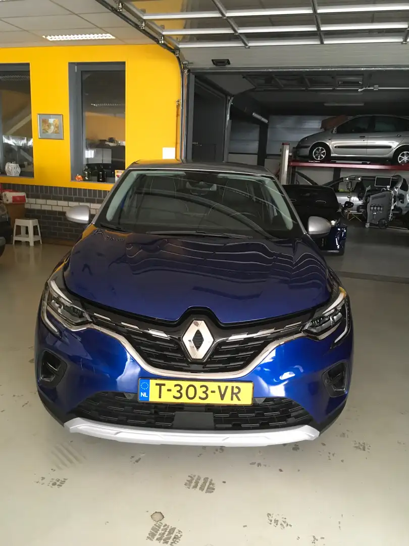 Renault Captur 1.6 ET PH 160 Intens plug in hybrid 160 pl Blauw - 1