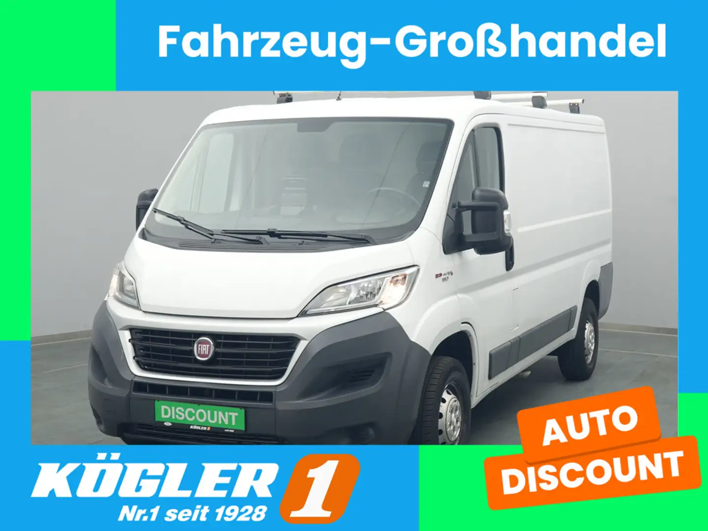 Fiat Ducato Multijet L2H1 130PS Kasten Weiß - 1