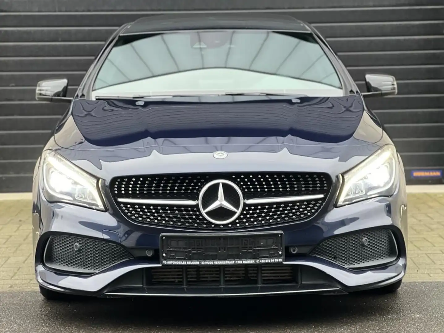 Mercedes-Benz CLA 220 AMG LED-PANO-KEYLESS-MEMORY-CAM-SERVICEBOOK-GRNTIE Blue - 2