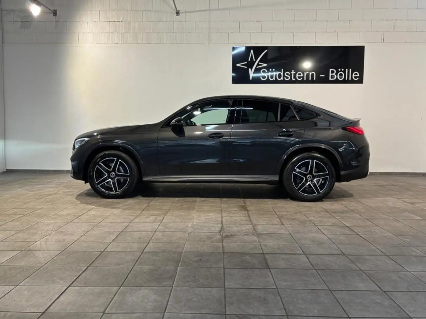 Mercedes-Benz GLC 220 d 4M Coupe +AMG+SHZ+MEMORY+NAVI+AMBIENTE Gris - 2