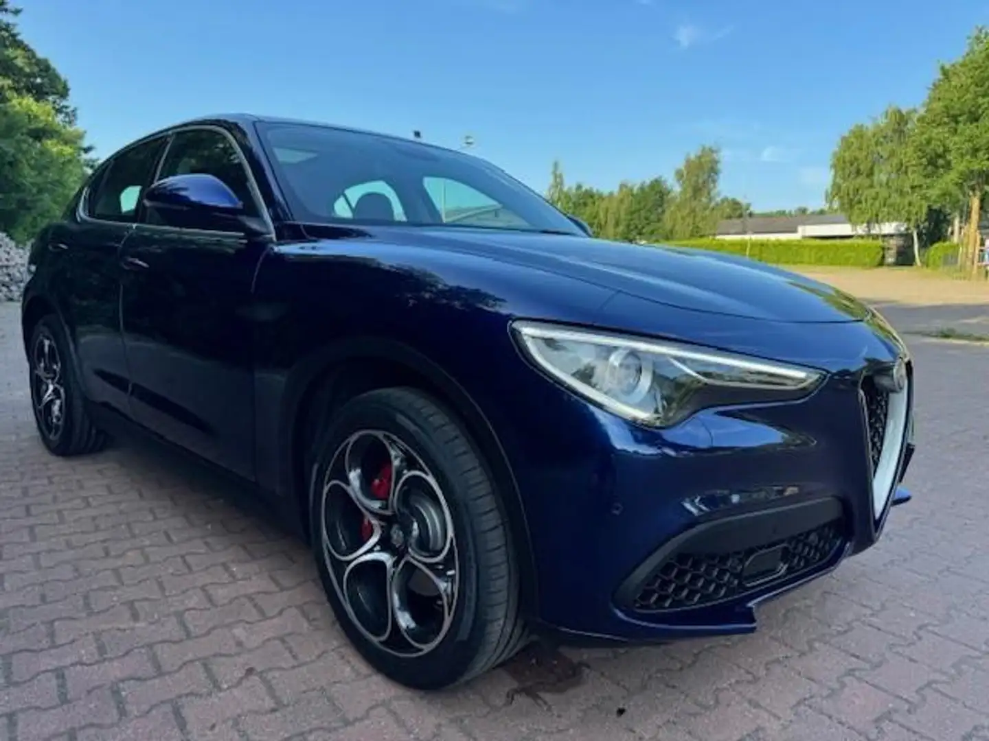 Alfa Romeo Stelvio 2.0T 280PK AWD Q4 B-TECH/PANO/LEER/HARMAN KARDON Blu/Azzurro - 1