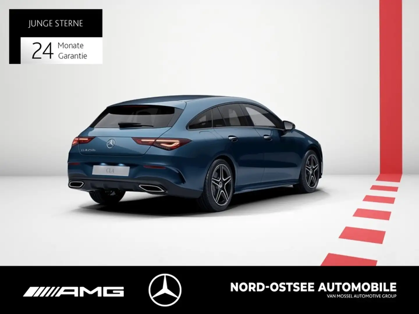 Mercedes-Benz CLA 250 e SB AMG PANO MULTIBEAM LED KAMERA Blau - 2