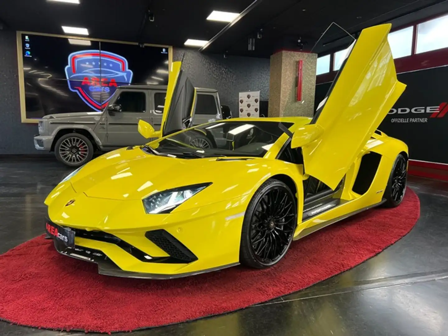 Lamborghini Aventador S CARBON KAMERA NAVI LIFT SENSONUM Jaune - 1