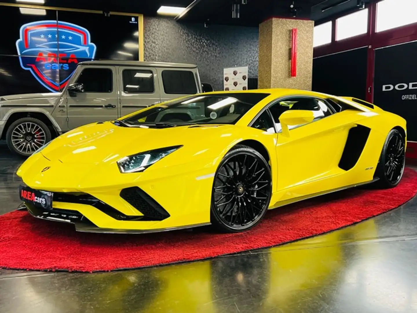 Lamborghini Aventador S CARBON KAMERA NAVI LIFT SENSONUM Jaune - 2