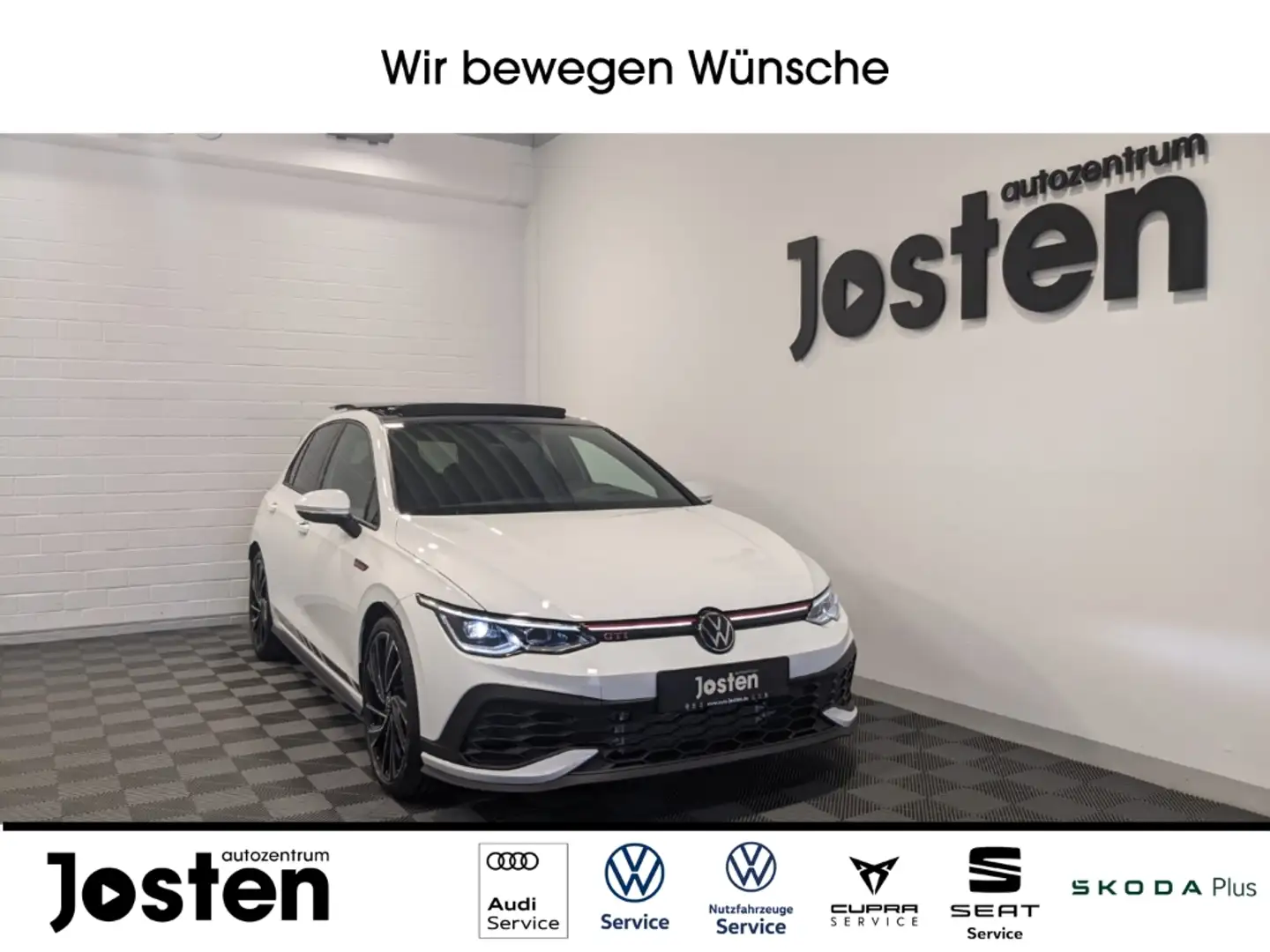 Volkswagen Golf GTI Clubsport Pano virtual Harman Kardon Weiß - 1
