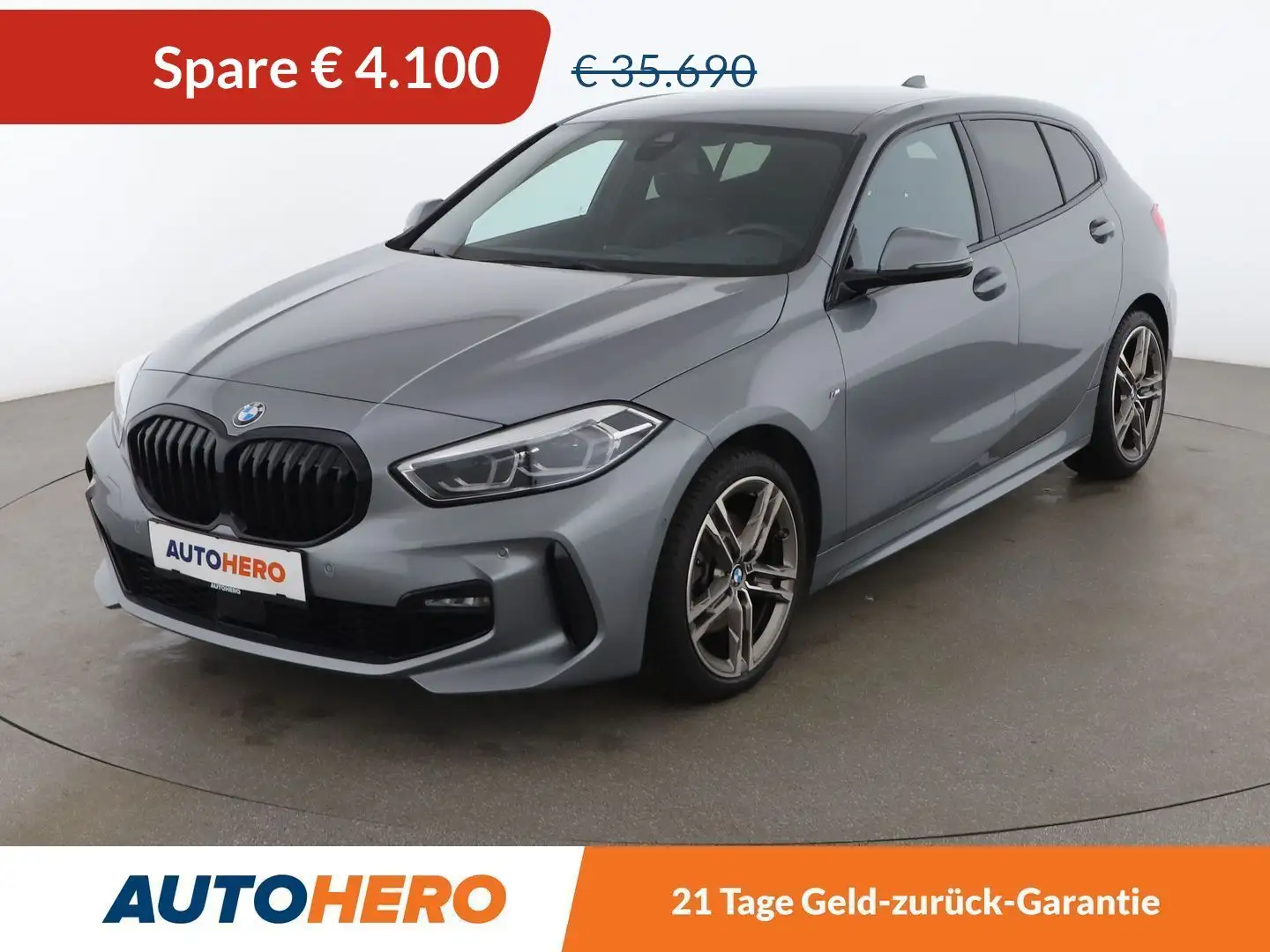 BMW 118 118d M Sport Grau - 1