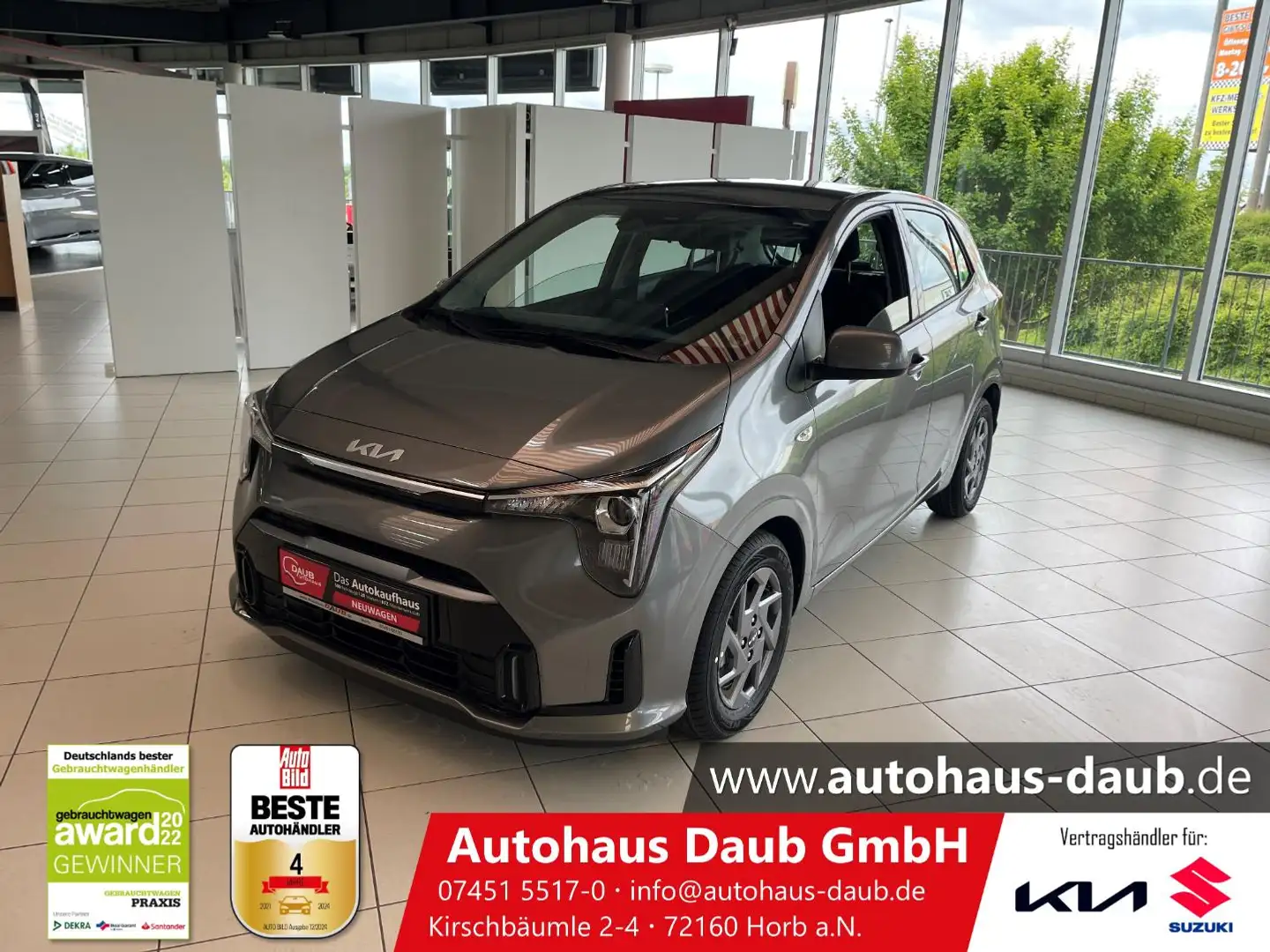 Kia Picanto PE2 1.2 MT VISION Gris - 2