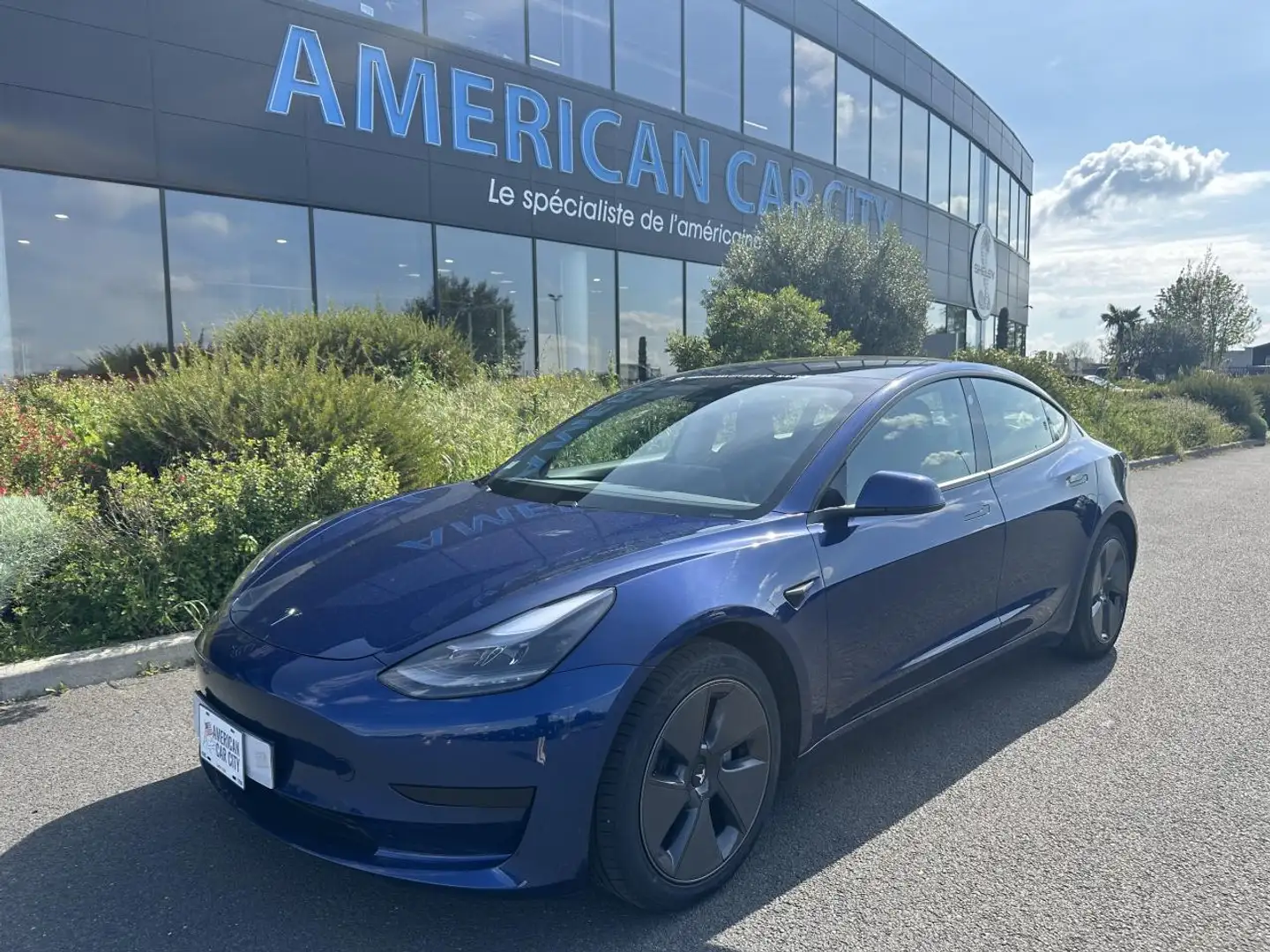Tesla Model 3 Standard Plus RWD Bleu - 1