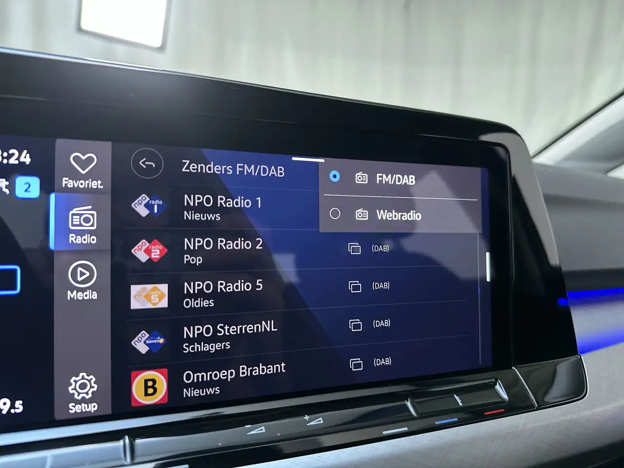 Volkswagen Golf 1.0 TSI 110pk Life Trekhaak Sfeerverlichting Navig, миниатюра 13