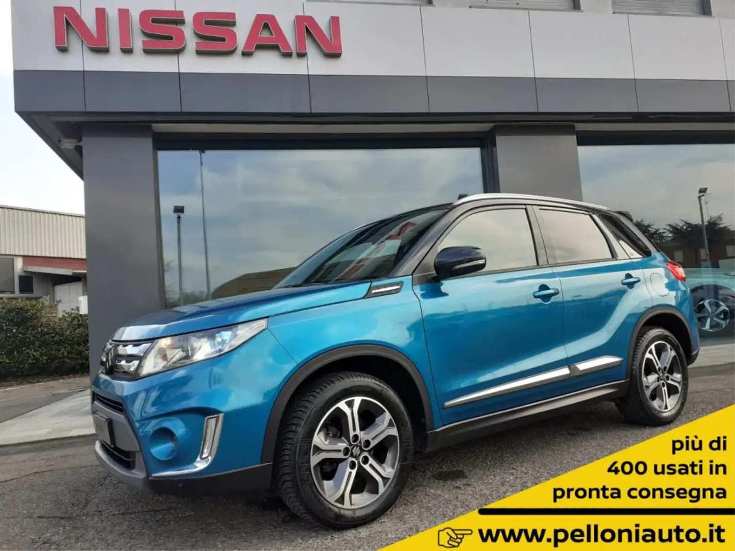 Suzuki Vitara 1.6 DDiS 4X4 AllGrip KM CERTIFIC-1°PROP-GARANZIA Blu/Azzurro - 1