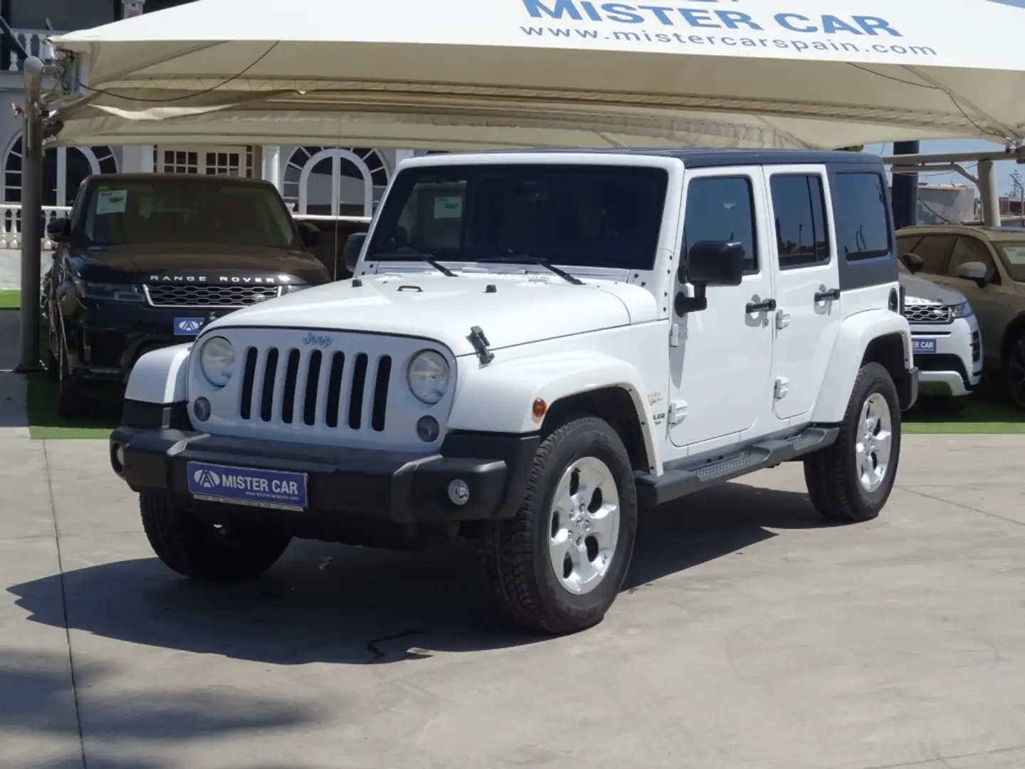 Jeep Wrangler Unlimited 2.8CRD Sahara Aut. Blanco - 1
