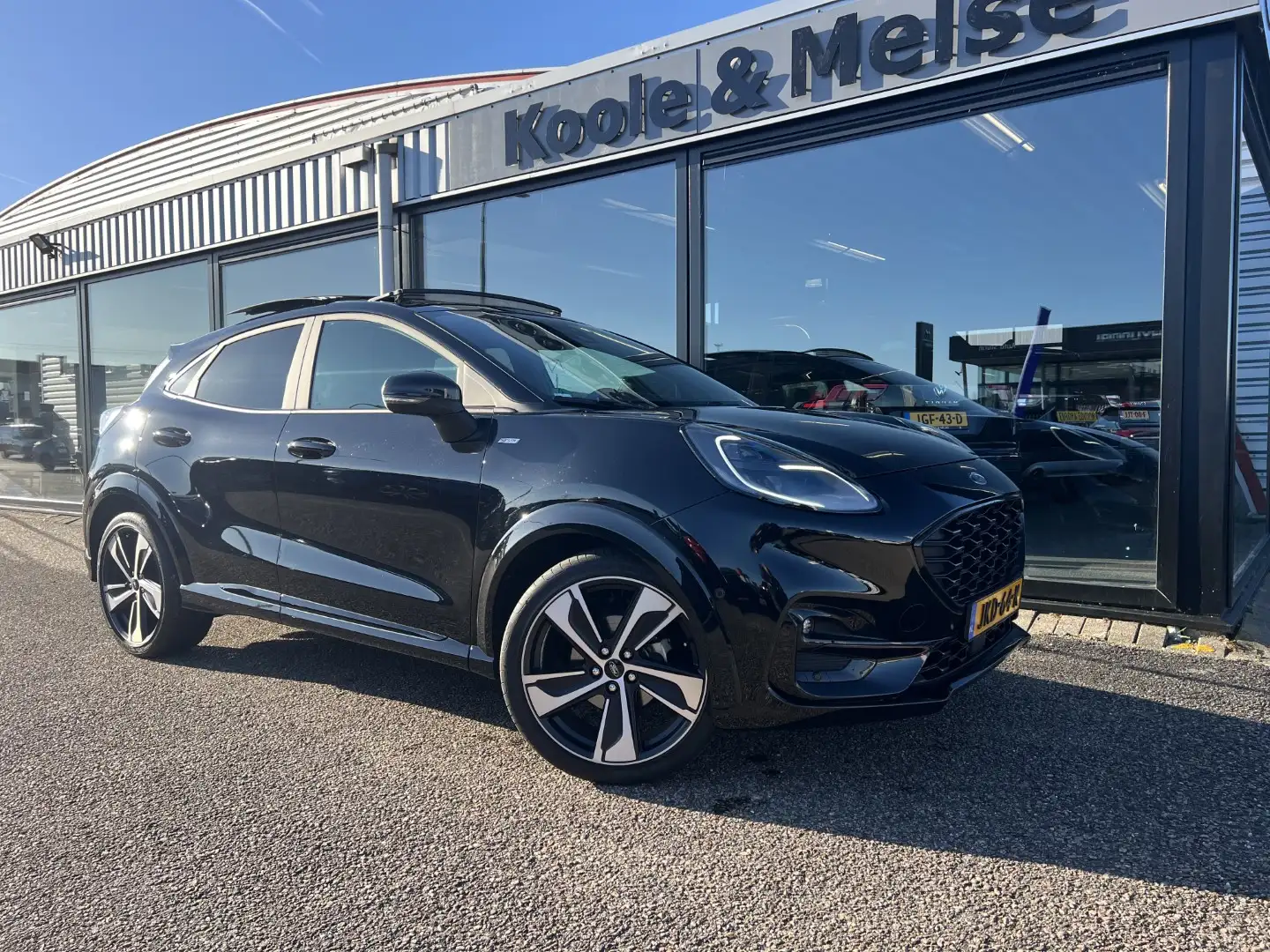 Ford Puma 1.0i Ecoboost Hybrid 125pk ST-Line X ,panodak , 19 Noir - 2